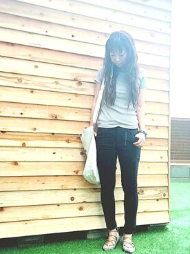 「NET（ネット）のアイテム（パンプス）」を使った、n...さん（レディース・152cm）の夏コーディネート