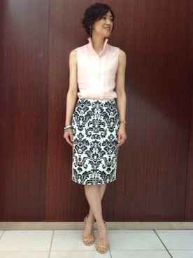 「EFFE BEAMS（エッフェビームス）のアイテム」を使った、Tomoko.Kさん（レディース・163cm）の春コーディネート