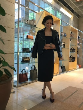 「EFFE BEAMS（エッフェビームス）のアイテム」を使った、Tomoko.Kさん（レディース・163cm）の秋コーディネート