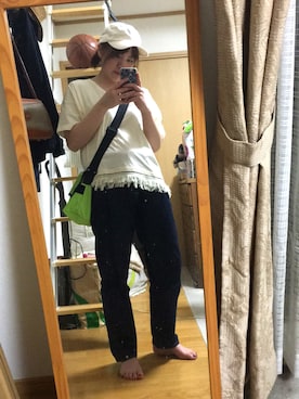 ゆりなさん（レディース・156cm）の夏コーディネート