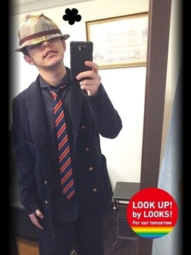 「HAVERSACK（ハバーザック）のアイテム（その他アウター）」を使った、kento21さんの冬コーディネート