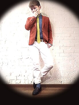 「LEMAIRE（ルメール）のアイテム（その他アウター）」を使った、kento21さんの春コーディネート