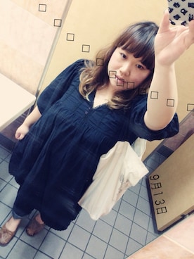 「トイレから失礼しやす」｜「アイテム（その他シューズ）」を使った、maruさん（レディース・150cm）の秋コーディネート