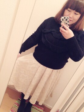 maruさん（レディース・150cm）の冬コーディネート