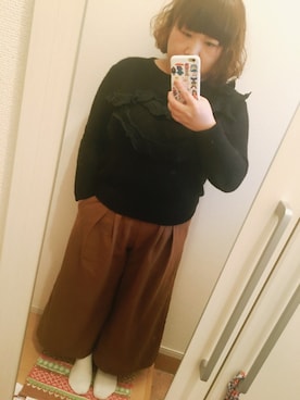 maruさん（レディース・150cm）の冬コーディネート