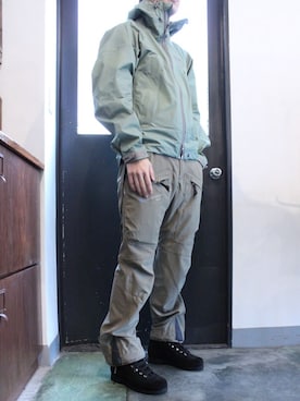 「ハイキング」｜「アイテム（マウンテンパーカー）」を使った、Sunny clothing storeさん（メンズ・172cm）の春コーディネート
