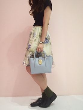 「サマンサタバサ」｜「アイテム（その他シューズ）」を使った、SAORIさん（レディース・163cm）の夏コーディネート