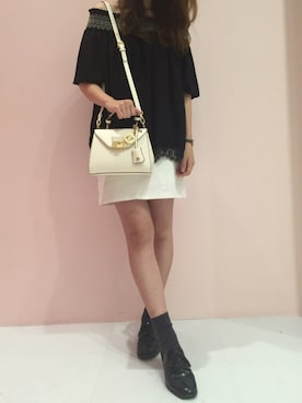 「サマンサタバサ」｜「アイテム（その他シューズ）」を使った、SAORIさん（レディース・163cm）の夏コーディネート
