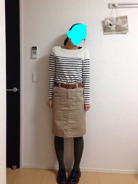 「PAR ICI」｜「アイテム（ブーツ）」を使った、い ず みさん（レディース・167cm）の秋コーディネート