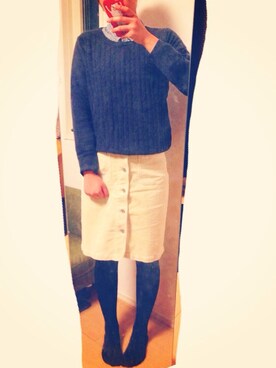 「PAR ICI」｜「アイテム（ブーツ）」を使った、い ず みさん（レディース・167cm）の冬コーディネート