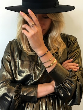 「ISABEL MARANT（イザベルマラン）のアイテム（ジャケット/アウター）」を使った、Yulia Tovaさん（レディース・160cm）の夏コーディネート