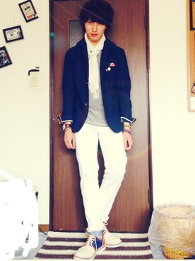 kaakun.さん（メンズ・175cm）の春コーディネート