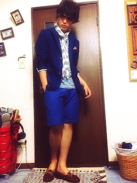 kaakun.さん（メンズ・175cm）の夏コーディネート
