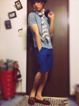 kaakun.さん(メンズ・175cm)の夏コーディネート