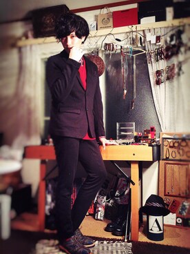 kaakun.さん（メンズ・175cm）の冬コーディネート