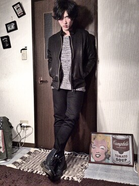 kaakun.さん(メンズ・175cm)の冬コーディネート