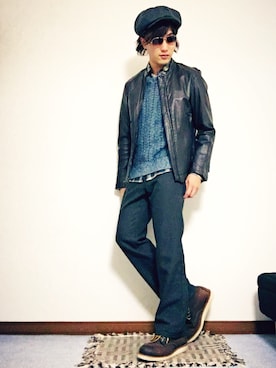 kaakun.さん（メンズ・175cm）の冬コーディネート