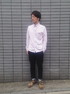 「アイテム（腕時計）」を使った、N.EMURAさん（メンズ・169cm・30代）の春コーディネート