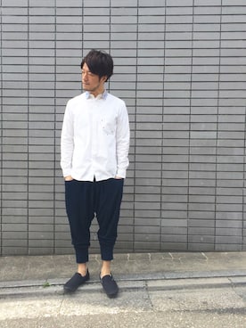 「虫」｜N.EMURAさん（メンズ・169cm）の春コーディネート