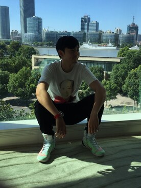 「CLOT（クロット）のアイテム（Tシャツ/カットソー）」を使った、cd21さん（メンズ・183cm）の秋コーディネート