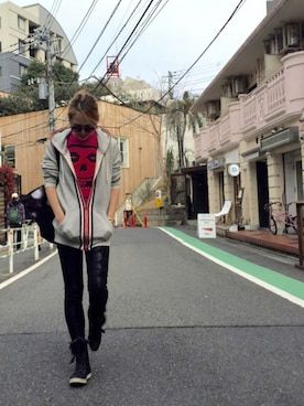 「アイテム（レギンス/スパッツ）」を使った、ruirichさん（レディース・160cm）の春コーディネート