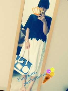 satoko.Yさん（レディース・159cm）の夏コーディネート