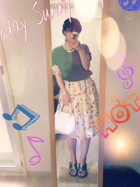 satoko.Yさん(レディース・159cm)の夏コーディネート
