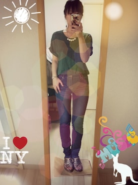 satoko.Yさん(レディース・159cm)の夏コーディネート