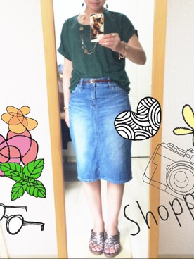 satoko.Yさん(レディース・159cm)の夏コーディネート