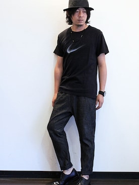 「NL（ニール）のアイテム」を使った、koichiroさん（メンズ・170cm）の夏コーディネート