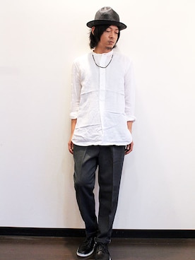 「NL（ニール）のアイテム」を使った、koichiroさん（メンズ・170cm）の夏コーディネート