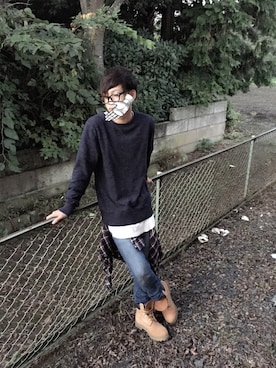 「G-SHOCK」｜はるとさん（メンズ・171cm）の秋コーディネート