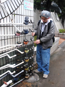 「Bronson（ブロンソン）のアイテム（帽子）」を使った、二百狗Vintageさん（メンズ・180cm）の春コーディネート