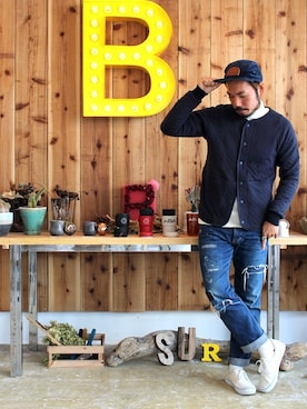 fumioさん（メンズ・168cm）の冬コーディネート