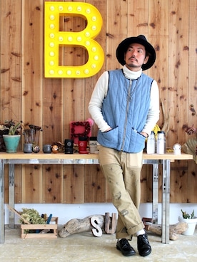 fumioさん（メンズ・168cm）の冬コーディネート