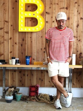 fumioさん（メンズ・168cm）の夏コーディネート