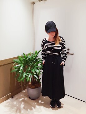 あおきさん（レディース・162cm）の夏コーディネート