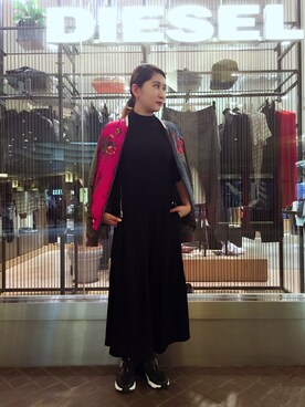 あおきさん（レディース・162cm）の秋コーディネート