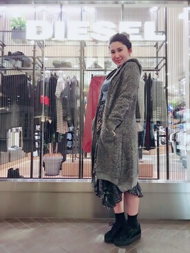 あおきさん（レディース・162cm）の秋コーディネート