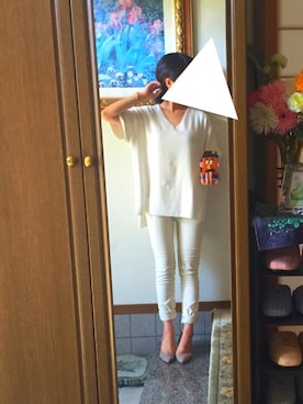 「SUIT.（スーツ）のアイテム」を使った、さおりんさん（レディース・159cm）の夏コーディネート