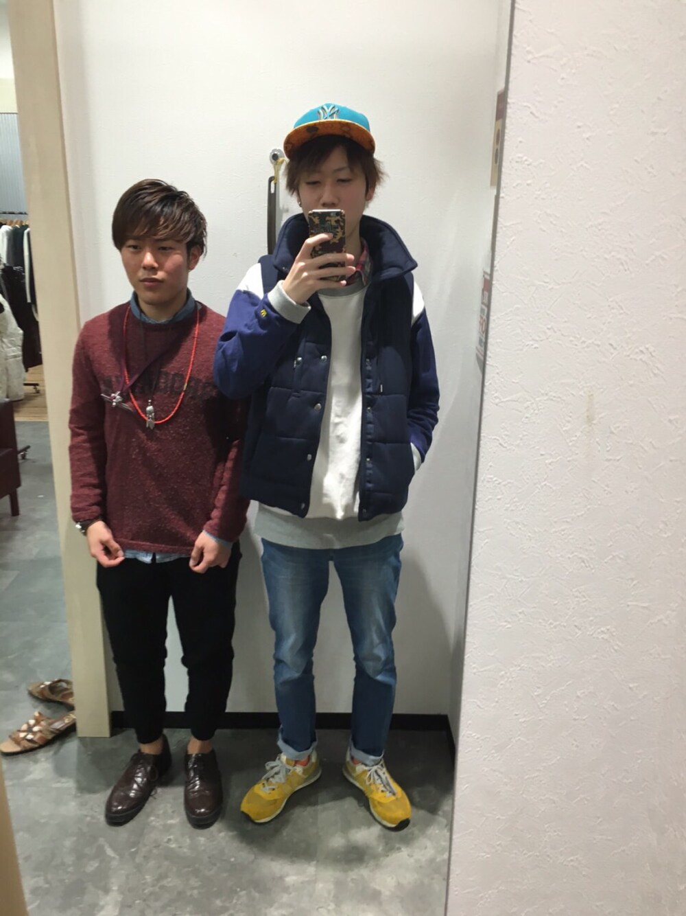 「H&Mのアイテム（パンツ、ブラック系）」を使った、haruさん（メンズ・162cm）の冬コーディネートの1枚目の写真
