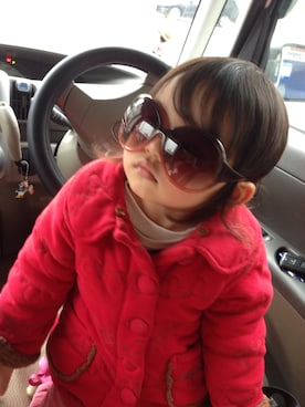 「NOブランドのアイテム（サングラス、ブラウン系）」を使った、メイスケさん（キッズ・90cm）の夏コーディネート