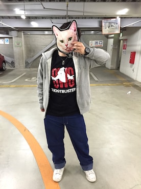「UNDERCOVER（アンダーカバー）のアイテム（財布/小物）」を使った、7010さん（メンズ・181cm）の春コーディネート