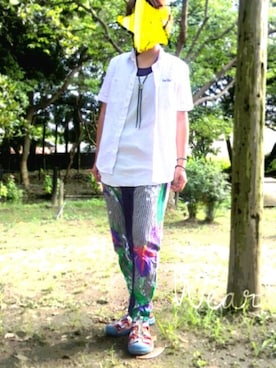 「チャイハネ（チャイハネ）のアイテム（サンダル）」を使った、藤次郎 さん（メンズ・163cm）の夏コーディネート
