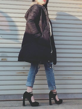 「murua」｜Yuu.さん（レディース・143cm）の冬コーディネート