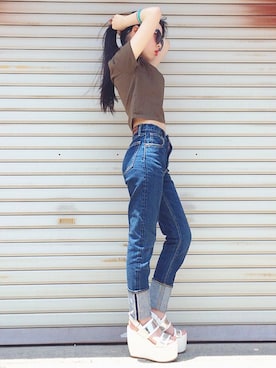 Yuu.さん（レディース・143cm）の夏コーディネート