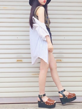Yuu.さん（レディース・143cm）の夏コーディネート