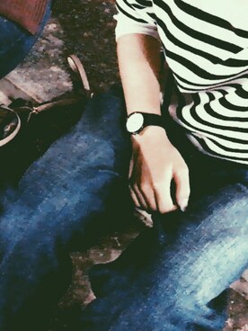 「Dr. Martens（ドクターマーチン）のDr.Martens (ドクターマーチン)/1461 3EYE GIBSON SHOES（その他シューズ）」を使った、m!ho de janeiroさん（レディース・157cm）の秋コーディネート