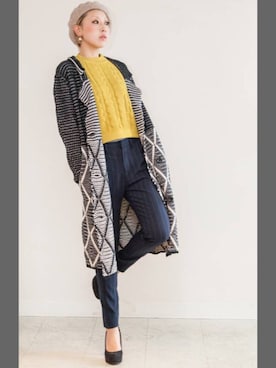 「OSMOSIS（オズモーシス）のアイテム（その他アウター）」を使った、HIDAIさん（レディース・159cm）の秋コーディネート