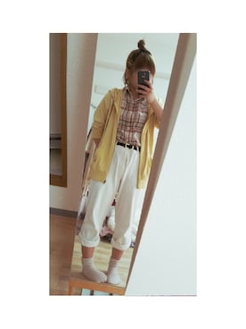 「七分」｜なかいさん（レディース・154cm）の春コーディネート